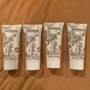 True Religion bath/shower gel & body lotion